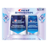Pack Crest 3D White Effets Levels 18 bande de 40 strip + Whitestrips Professional White Levels bande de 20 strip