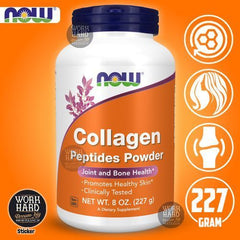 NOW Foods Poudre de peptides de collagène 227 g