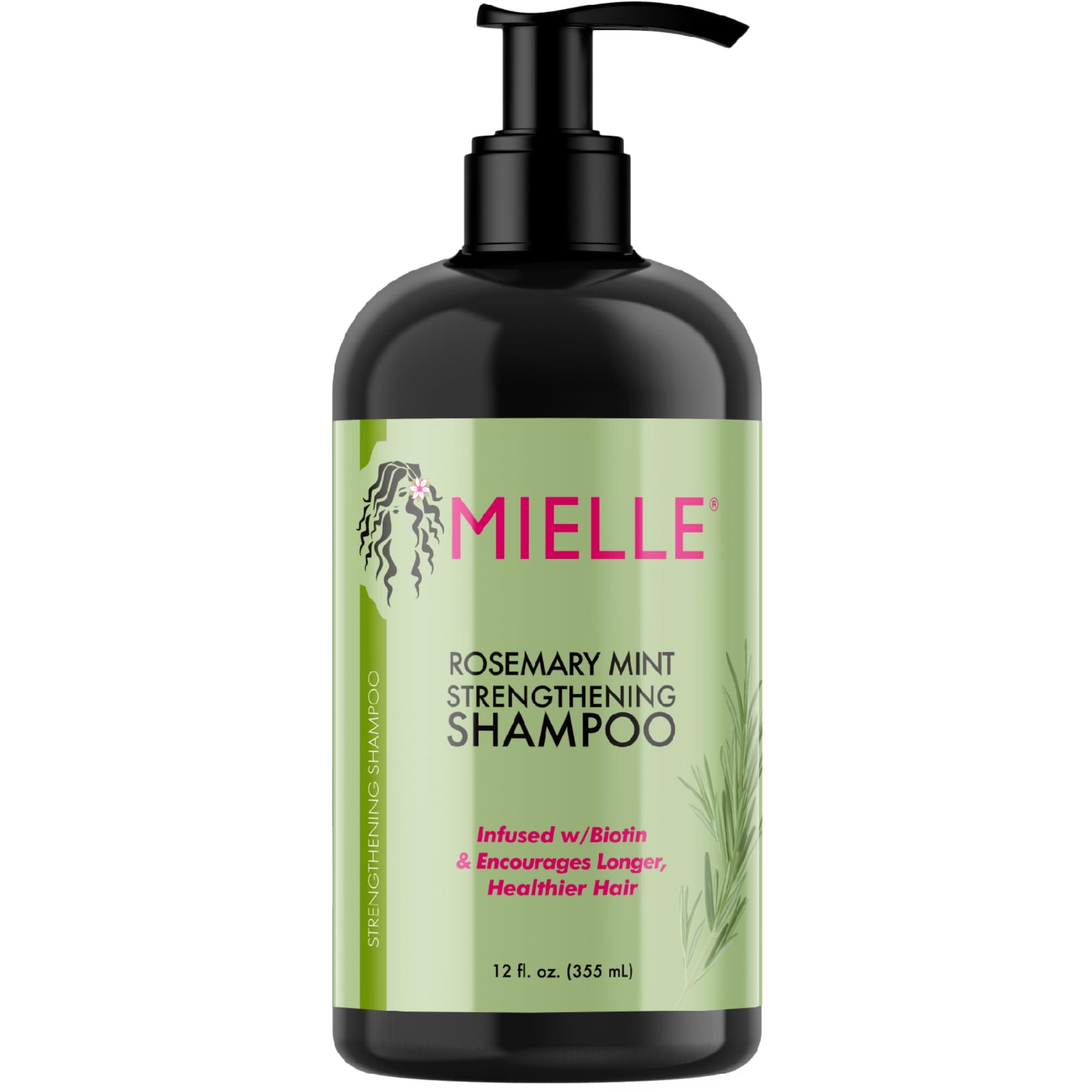 MIELLE Shampoing fortifiant romarin et menthe 355ML