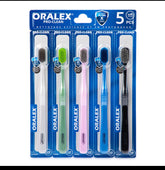 Oralex pack de 5 Brosses a dents