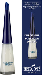 Herome Durcisseur Fort pour Ongles - Garantit des Ongles Longs et Forts Dans 30 Jours (Nail Hardener Strong) - 10ml.