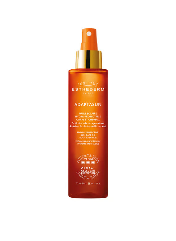 Institut Esthederm L’Huile Solaire Soin Protecteur Corps et Cheveux Soleil Fort 150 ml