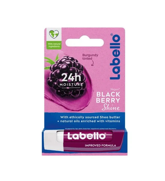 LABELLO BAUME À LÈVRES BLACKBERRY SHINE 24H D’HYDRATATION