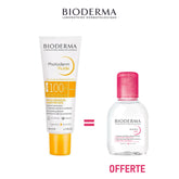 Bioderma Photoderm Fluide Invisible Spf 100 – 40 ml+ Sensibio H2O OFFERT