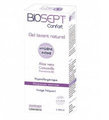 BIOSEPT 7.5 GEL NETTOYANT TRAITANT EXTRA-DOUX À L’ALOE VERA 200 ML