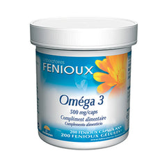 Fenioux Omega 3 500mg Boite de 200 Capsules