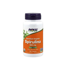 NOW FOODS SPIRULINA 500mg 100capsules