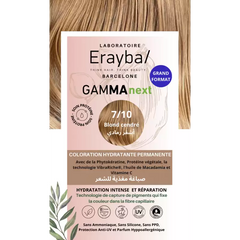 ERAYBA COLORATION HYDRATANTE PERMANENTE BLOND CENDRE N°7.10
