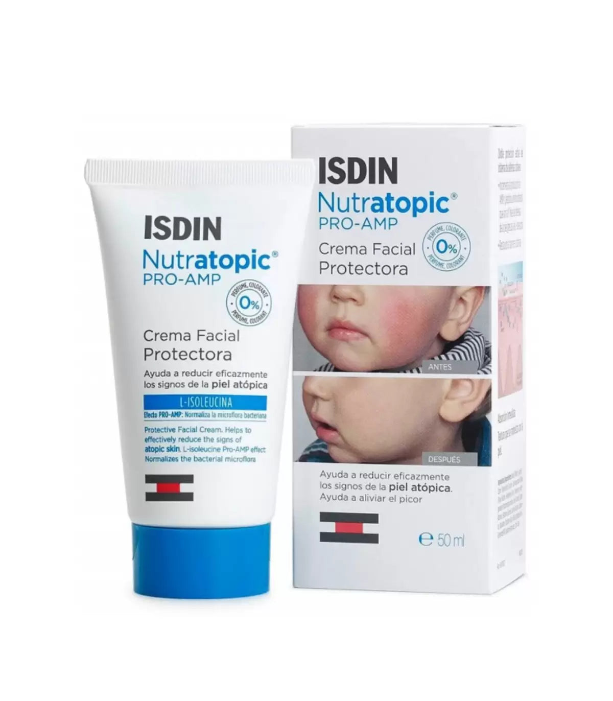 ISDIN – NUTRATOPIC Creme visage 50ML