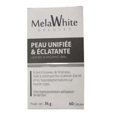 MELAWHITE PEAU UNIFIEE ET ECLATANTE 60 GELULES