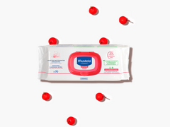 Mustela Lingettes Nettoyantes Apaisantes Sans Parfum – 70 Piéces