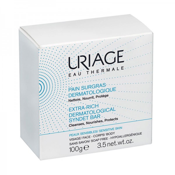 Uriage Pain Surgras Dermatologique Nettoyant Purifiant Protecteur Sans Savon – 100g