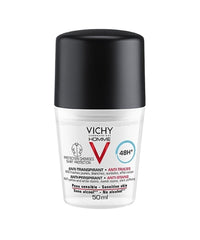 Vichy Homme Déodorant 48H Anti-transpirant Anti-traces Protection chemise – 50 ml