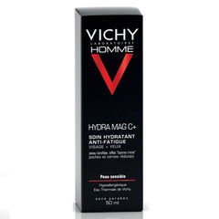Vichy Homme Hydra Mag C+ – Soin hydratant anti-fatigue Visage + Yeux – 50 ml