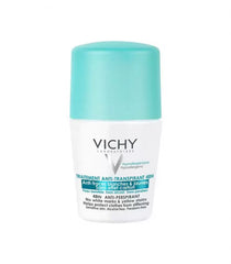 Vichy Déodorant Traitement Anti-Transpirant 48H – Anti-traces Jaunes et Blanches – 50 ml