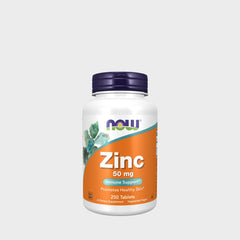 Now Foods Zinc, 50 mg, 250 Tablets