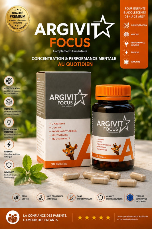 Argivit Focus : Le Guide Complet pour Booster la Concentration et la Croissance de Votre Enfant