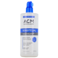 Acm Sensitélial Gel Nettoyant Surgras 500 ML