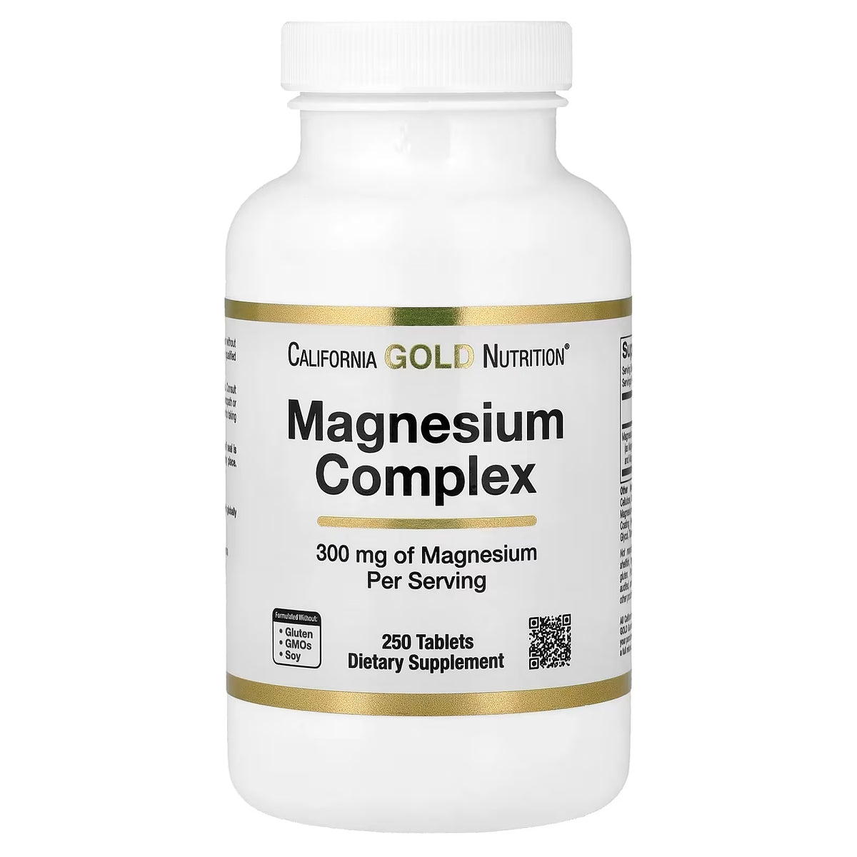 California Gold Nutrition MAGNESIUM COMPLEX 250 Comprimés