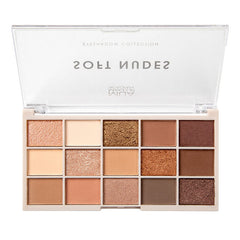 MUA 15 SHADE EYESHADOW PALETTE - SOFT NUDES