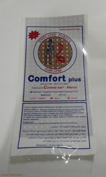Comfort Plus Emplatre américain Grand Modele