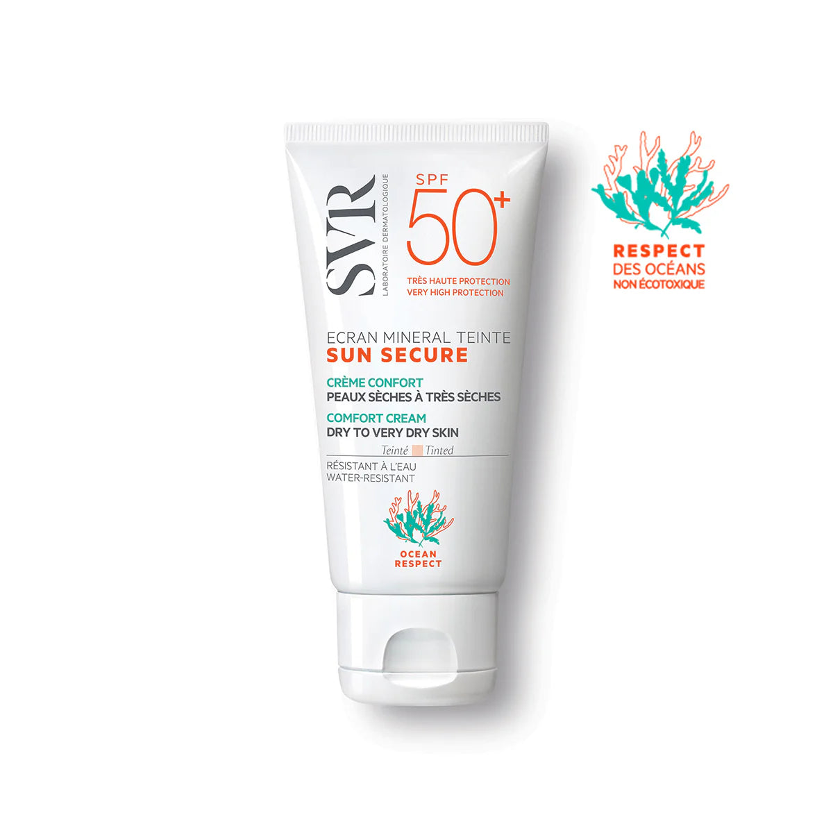 SVR SUN SECURE Écran Minéral Teinté Peaux sèches à très sèches 60 G