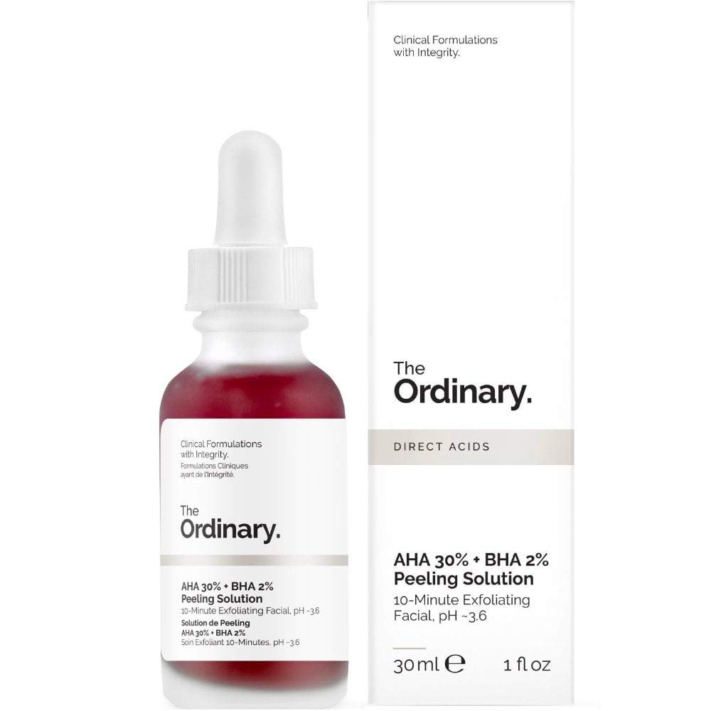 THE ORDINARY Solution de Peeling AHA 30% + BHA 2% - Soin Exfoliant 30ML