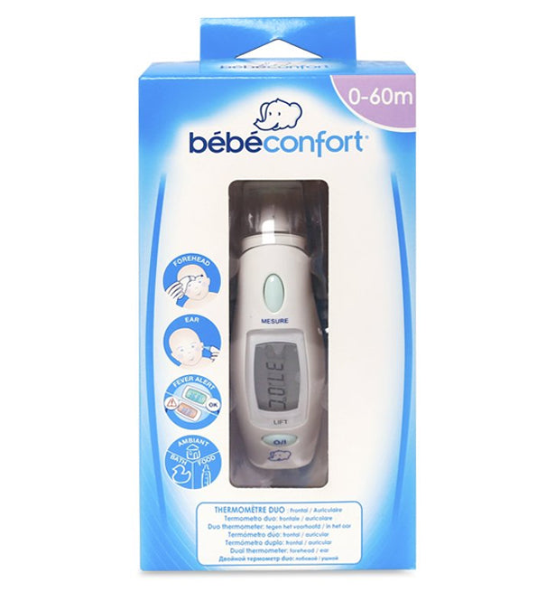 Bebe Confort – Thermomètre Duo frontal + Auriculaire (0M +)