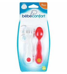 Bebe Confort – 2 Couverts d’apprentissage ergonomiques – Sport (9M +)