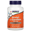 NOW Foods, Acétyl-L-carnitine, 500 mg, 100 capsules végétariennes