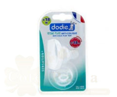 Dodie Tétine Plate Sens + Anti Colique D1 + 18M X2