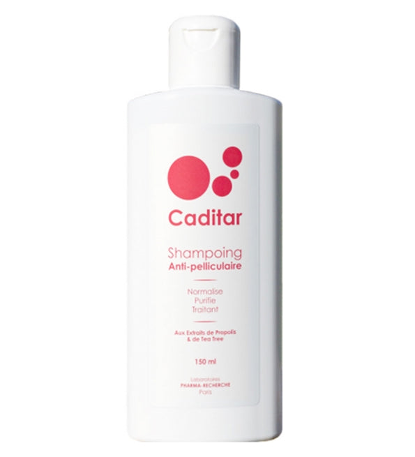 CADITAR SHAMPOING ANTIPELLICULAIRE AUX EXTRAITS DE PROPOLIS ET DE TEA TREE (150 ML)