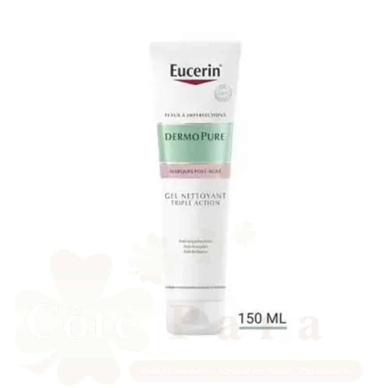 EUCERIN DERMOPURE GEL NETTOYANT TRIPLE ACTION 150 ML