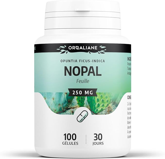Nopal 250 mg - 100 gélules - Orgaliane
