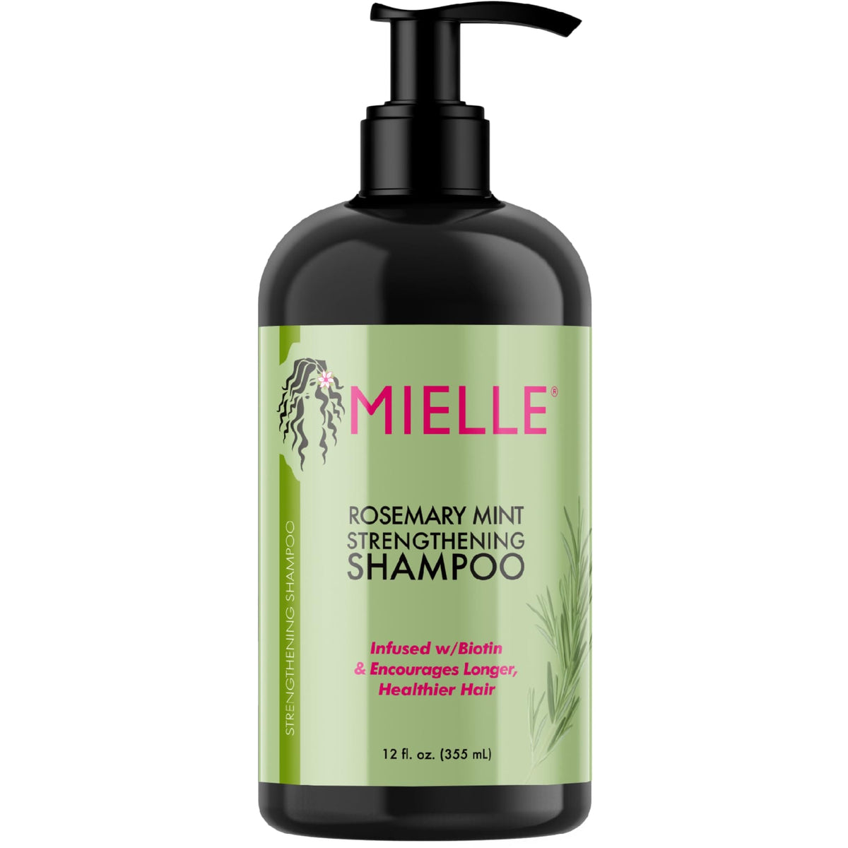 MIELLE Shampoing fortifiant romarin et menthe 355ML
