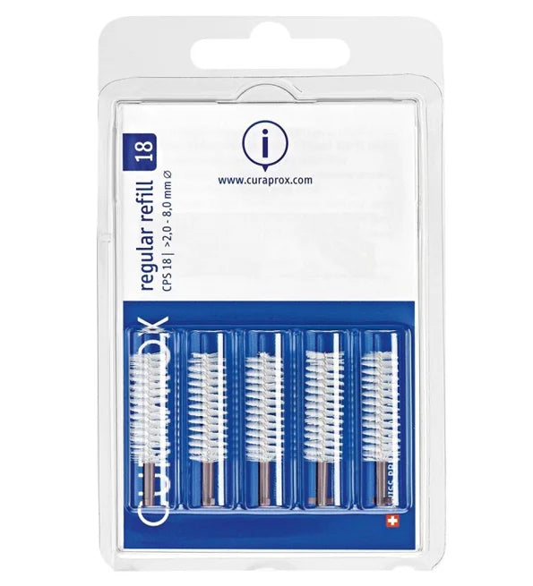 Curaprox – CPS 18 Ortho Regular (x5) – Vendu sans manche