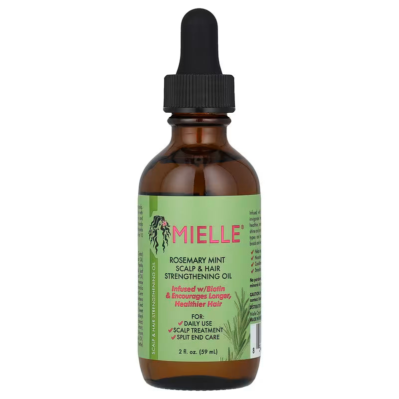 MIELLE HUILE FORTIFIANTE ROMARIN MENTHE CUIR CHEVELU ET CHEVEUX HUILE FORTIFIANTE 59ML