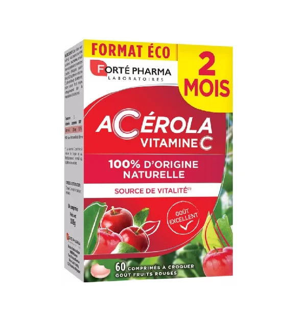 Forté Pharma Acérola Vitamine C 2 MOIS