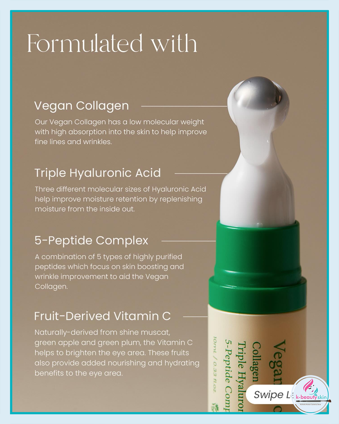 AXIS Y VEGAN COLLAGEN EYE SERUM 10ML