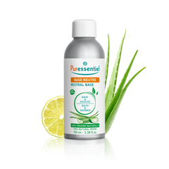 Puressentiel Zoom Base neutre bain et douche – flacon de 100 ml