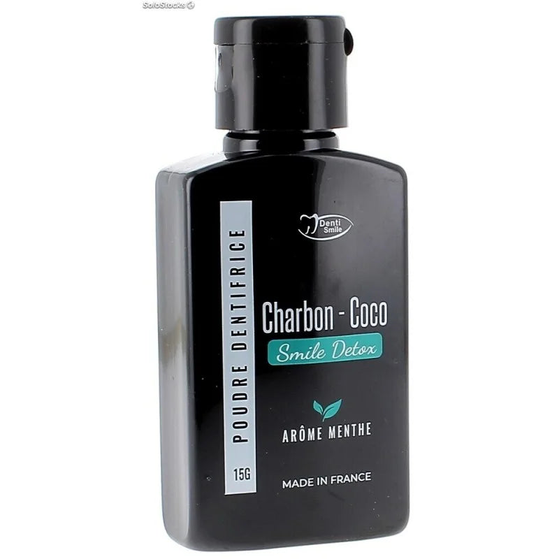 DENTI SMILE POUDRE BLANCHEUR CHARBON COCO 15 G