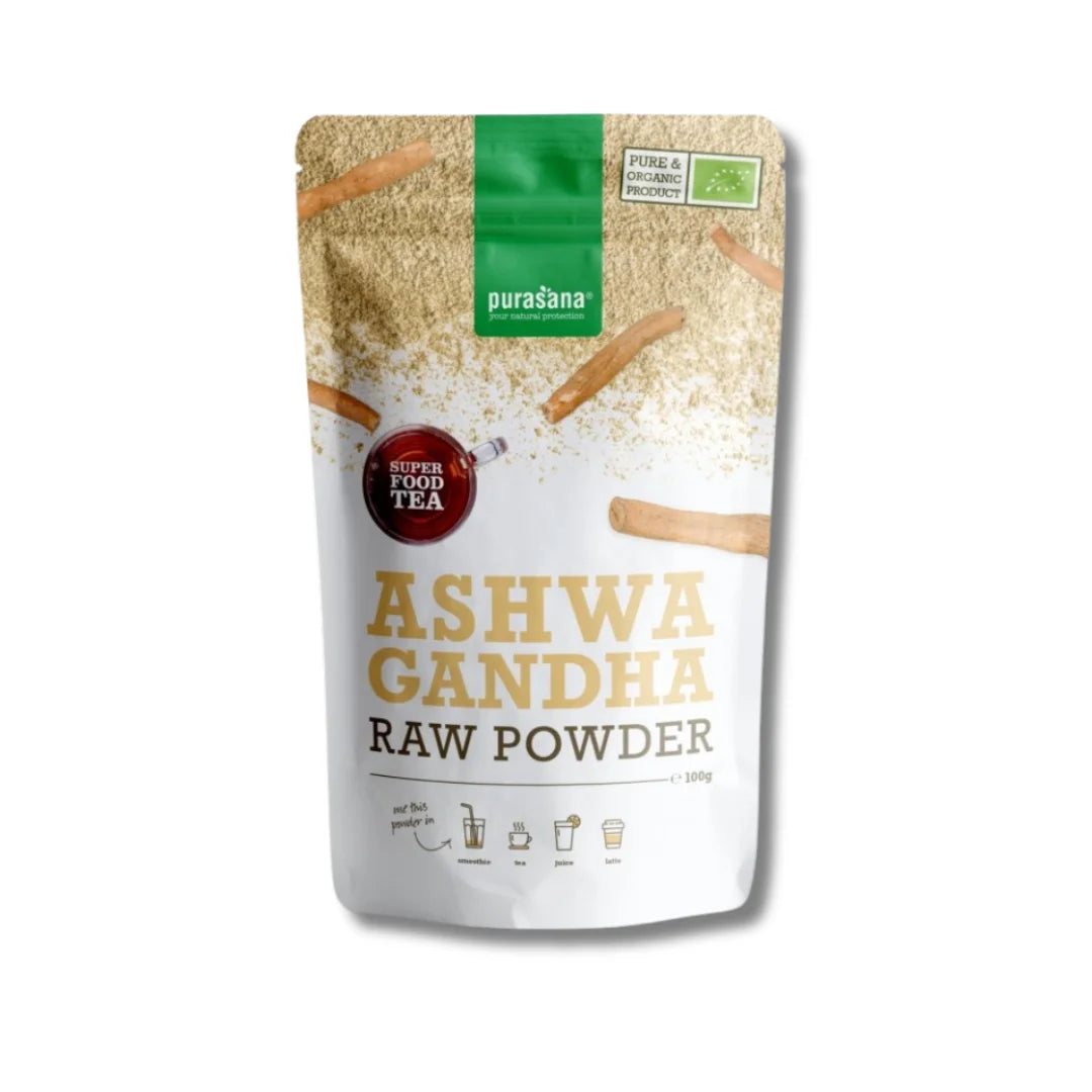 Poudre d’Ashwaganda bio – 100 gr – Purasana