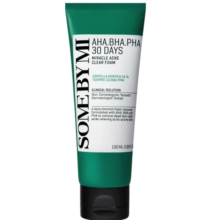 SOMEBYMI AHA. BHA. PHA 30 DAYS MIRACLE ACNE CLEAR FOAM 100ML