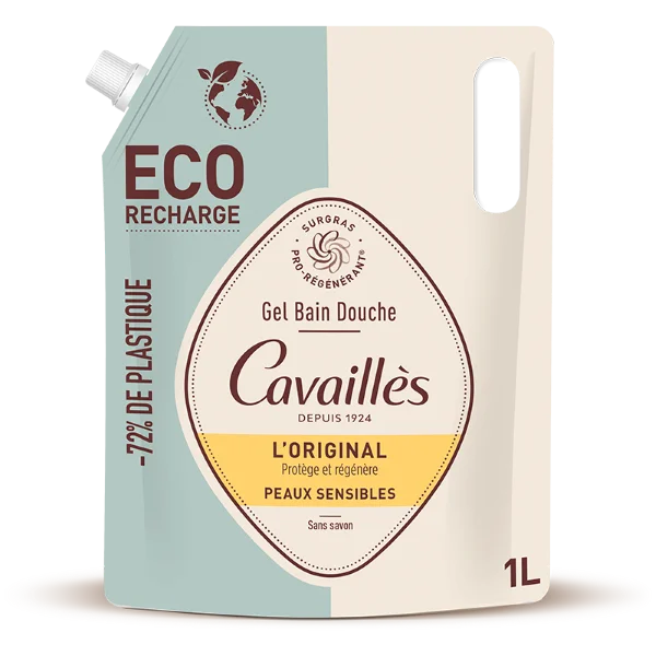 ROGE CAVAILLES ECO RECHARGE GEL BAIN ET DOUCHE l'Original 1L