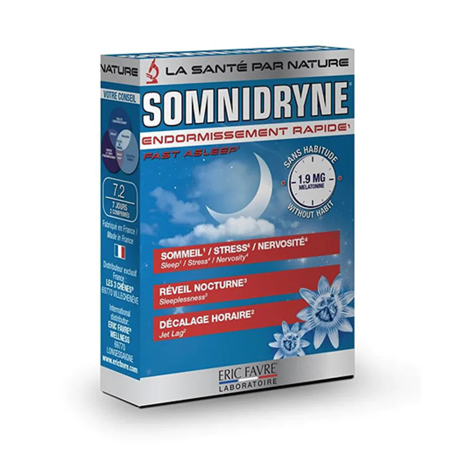 Eric Favre Somnidryne Formule endormissement rapide 15 comprimés