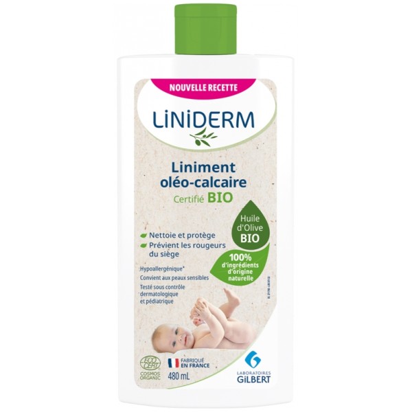 GILBERT LINIDERM LINIMENT  OLEO CALCAIRE 480ML
