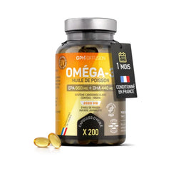 GPH Omega 3 marin 200 capsules 2000 mg