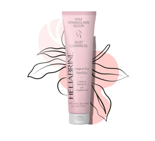 HELIABRINE VELVET HUILE DEMAQUILLANTE VELOURS TOUS TYPES DE PEAUX 150 ML
