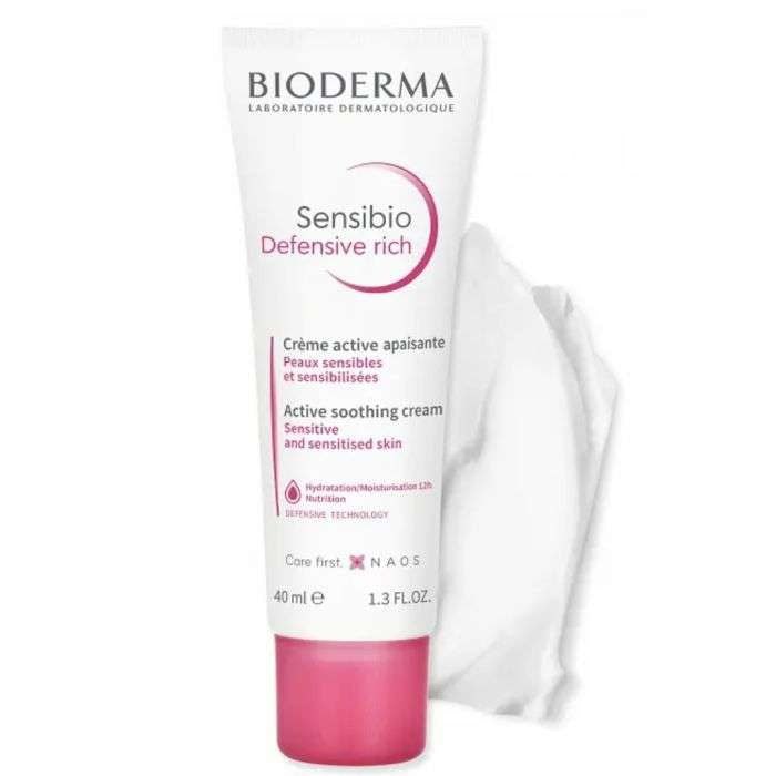 Bioderma Sensibio Défensive Riche Crème Active Apaisante – 40ml