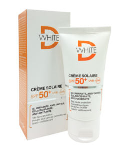 D-white creme solaire invisible spf 50+